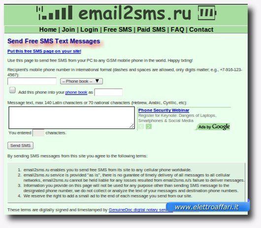 email to sms