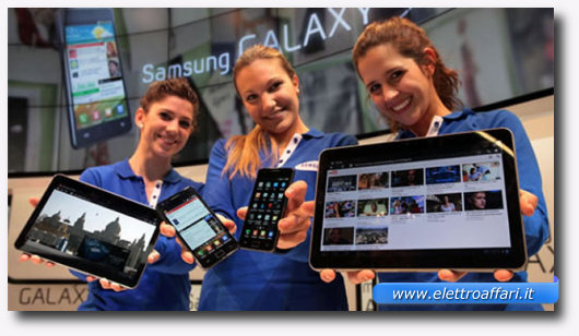 Immagine del tablet Samsung Galaxy Tab 10.1