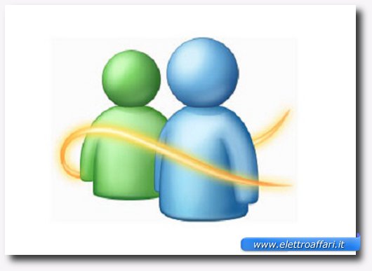 Immagine del logo di MSN Live Messenger per videochiamate gratis