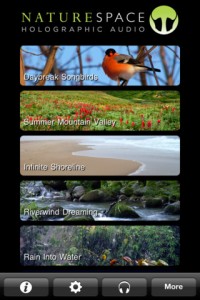 Immagine dell'app Naturespace per iPhone