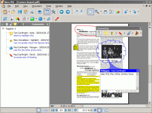 Immagine del software Nitro PDF Reader per leggere PDF