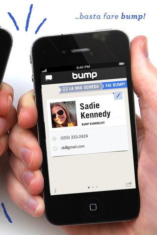 Immagine dell'applicazione Bump