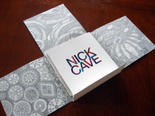 Immagine della brochure Nick Cave 