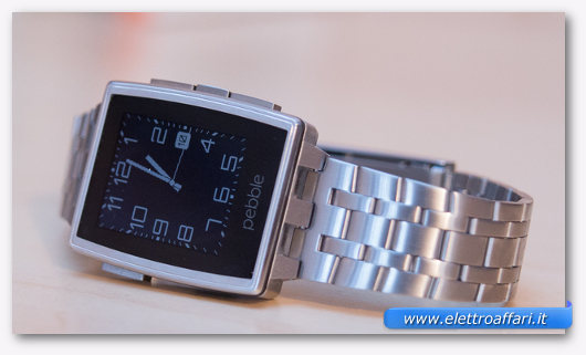 Smartwatch Pebble Steel