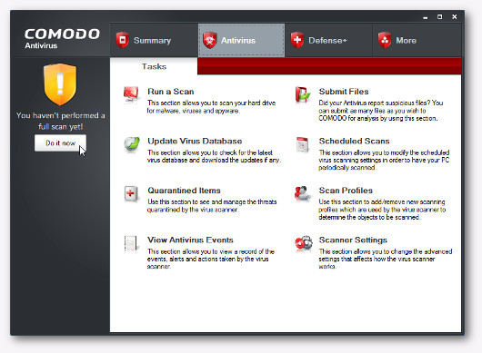 comodo antivirus