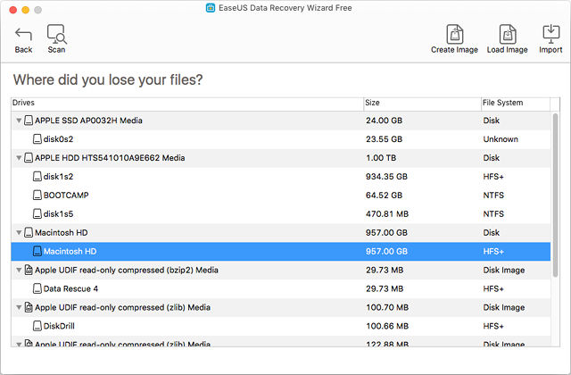 Recuperare File Cancellati su Mac con EaseUS