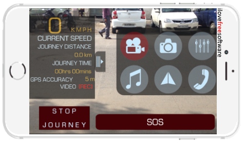 dash cam app per iphone gratis