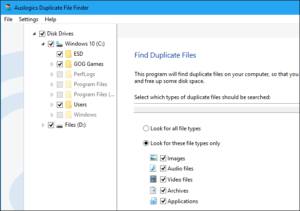 Auslogics Duplicate File Finder 10.0.0.3 download the last version for ipod
